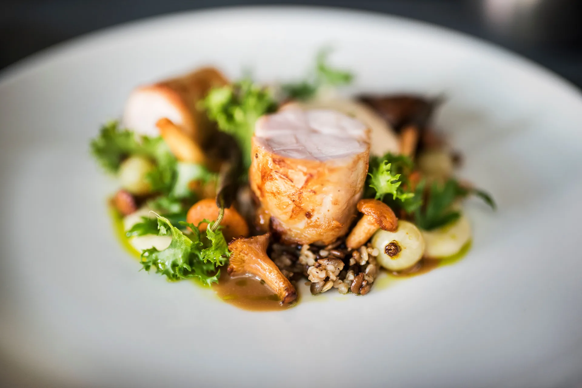 Plat traditionnel algérien soigneusement dressé